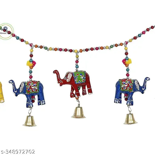 Yalambar Handmade Plastic Beads Handmade Traditional Door Hanging/Bandarwal/Toran for Door, Traditional Bandarwal Set for Door, 90X13cm'toran-2