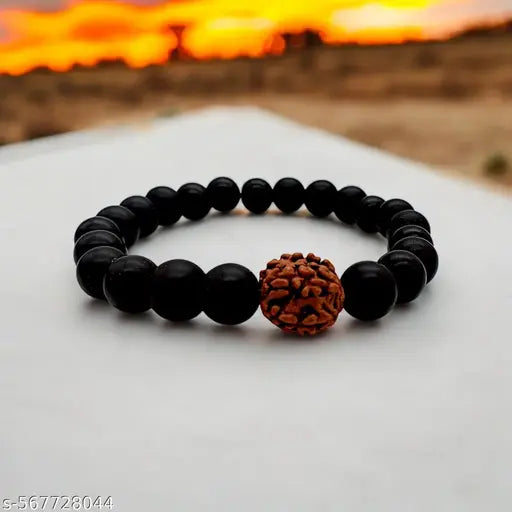 BRIJ HAAT 1pc Rudraksha Bracelet for man and woman