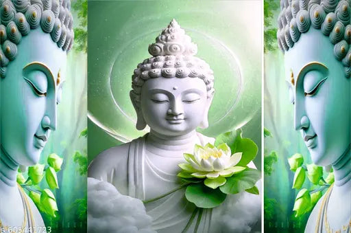 Aarav Art Gallery Budha Wall Painting
