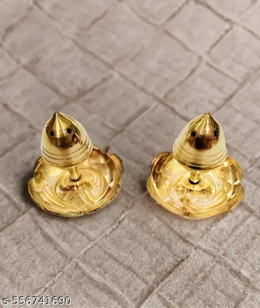 Brass Agarbatti Stand Combo Pack ,Brass Incense Stick Holder ,Puja items Agarbatti Stand Brass Incense Holder. (Pack of 2