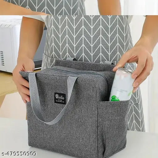 CROSSLINE Present Large Lunch Bags With Water Bottle [Insulated Lunch Bag With Pockets] Stay Organized & Energized - Insulated Lunch Bag With Dual Side Pockets & Thermal Tote  Box Bag For back to school, class, college, school supplies, kitchen organizers