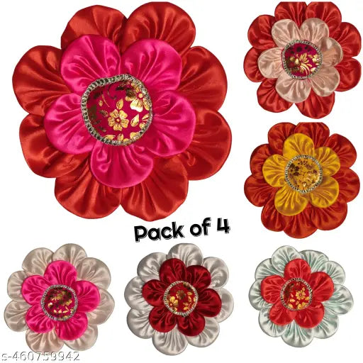 Beautiful Hands Made Puja Samagri, Thakur Ashon For Home Temple