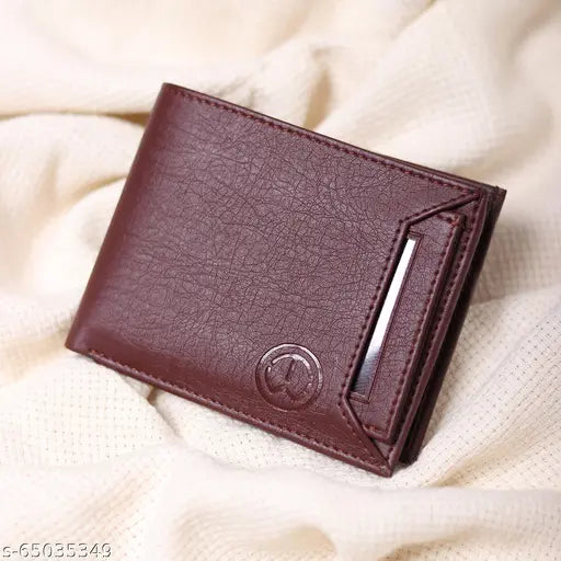 TnW Men's Artificial Leather Wallet with 7 Detachable Card Holder