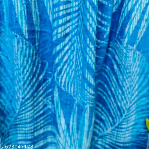 100% Cottton Bath Towel Leaf Design