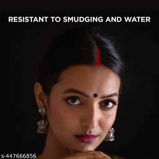 Orgatre Elegant Liquid Sindoor Red 4.5ml – Long-Lasting, Smudge-Proof & Skin-Friendly | Ideal for Regular Wear, Weddings, Festivals & Traditional Ceremonies