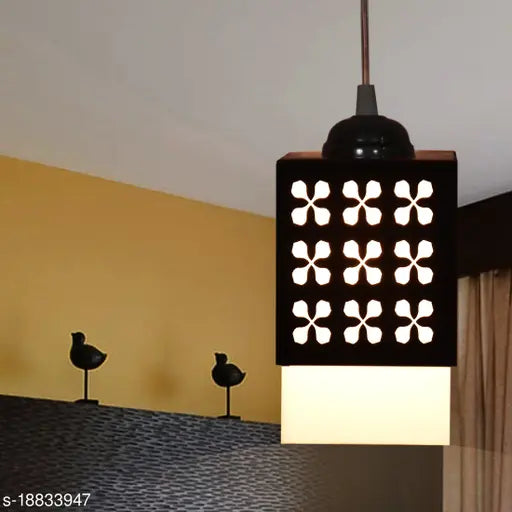 Gojeeva 3 Light  Creative Wooden Pendant Light. Lamp suitable for Living Room,Foyer,Bedroom,Hallway Pendants Ceiling Lamp