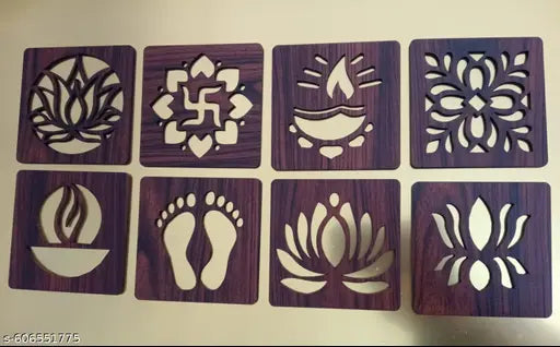 Rangoli stencil