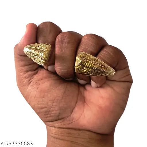 Ayyappan Traders Brass Snake Head Kada for Men/Women | Snake Head Pital Bracelet for Men/Women | Naga Dosham Bracelet