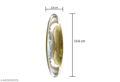 Stainless Steel  Halwa Plate 11