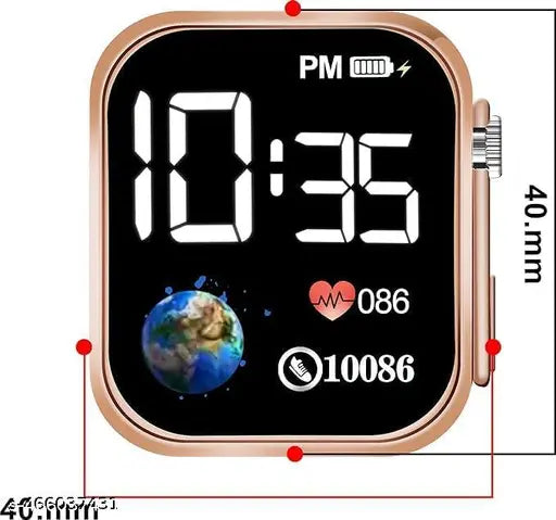 Most Selling Latest Trending Men and Women watches Best Quality smart Watch Classy Digital Watch Wrist Watch Sports Watch LED Band for Kids, Boys and Girls