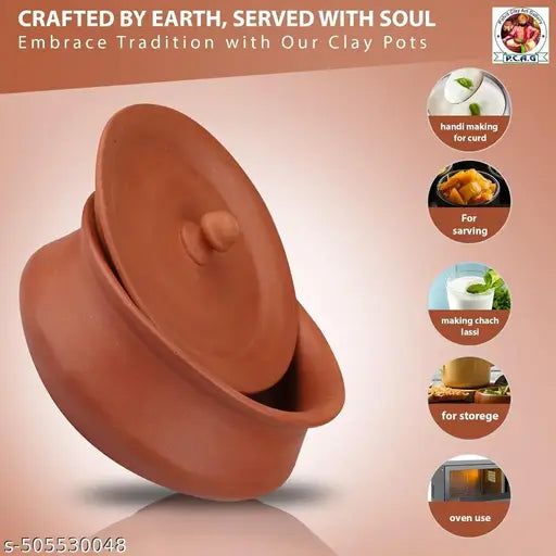 Eco-Friendly Mitti Dahi Handi 500ml