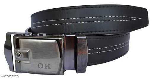 Men's Causal & Formal Synthetic Belt & Wallet Combo