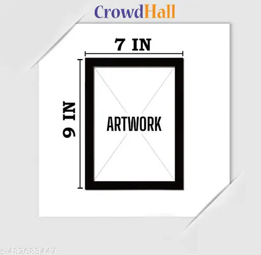Dattatreya Photo Frame | Dattatreya Painting For Home Decoration And Pooja Room ( 7 x 9 inch )