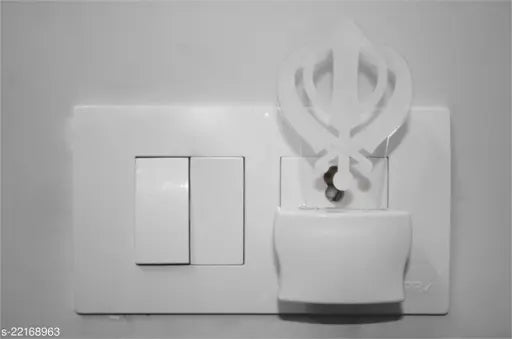 Afast 3D Illusion Sikh Khanda LED Night Lamp