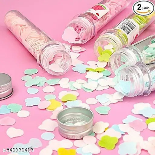 Pack of 3 Designer Paper Soap Tube Shape Bottle Paper Soap Clean Soft Bath For Travel, For Personal Hand Washing Disposable Confetti Cleaning (3 Pcs)