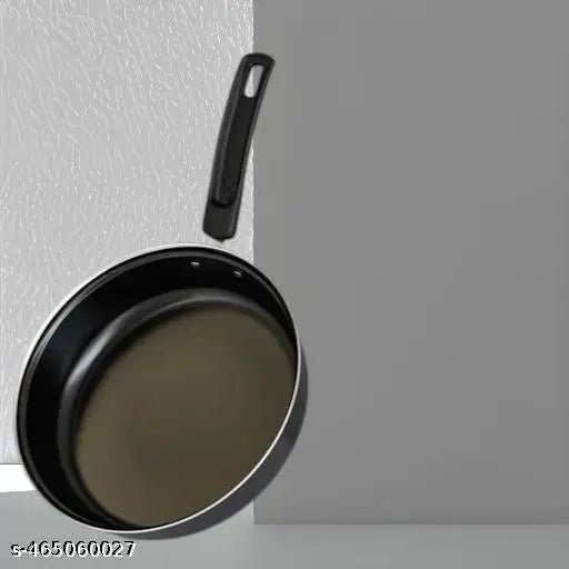 Nonstick Fry Pan, 22 cm, 1.73L Black | Best Omelette Fry Pan for Home & Kitchen Kishi Premium Quality