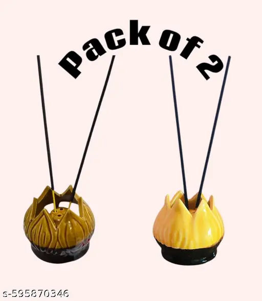 Agarbatti Stand pack of 2 / Incense holder for  Pooja , Home & Temple