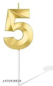 Golden Number Candle 5