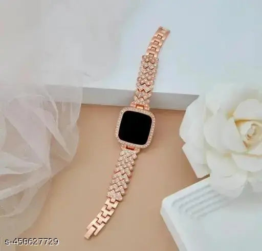 Rose Gold Digital Girls Watch