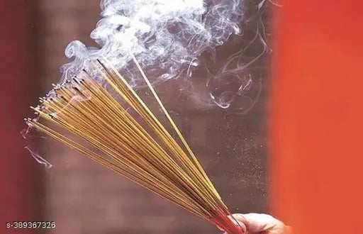 puja agarbatti 100 gm in each pack ROSE , CHANDAN , MOGRA DHOOP INCENSE STICKS TOTAL 300 GM