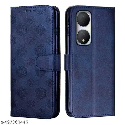 Innovex® Flip Cover for Vivo Y100 5G | Back Cover Case for Vivo Y100 5G - Ultimate Blue