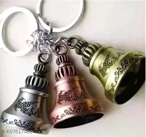 Primum quality Metal Bell Guardian Bell Tibetan Bell keychains Lucky Bell Key Chain Good Luck Sw Love it primum Temple Bell Good Luck Swiss Handcrafted Metal Bell Keychains Temple Bell Pack Of 3