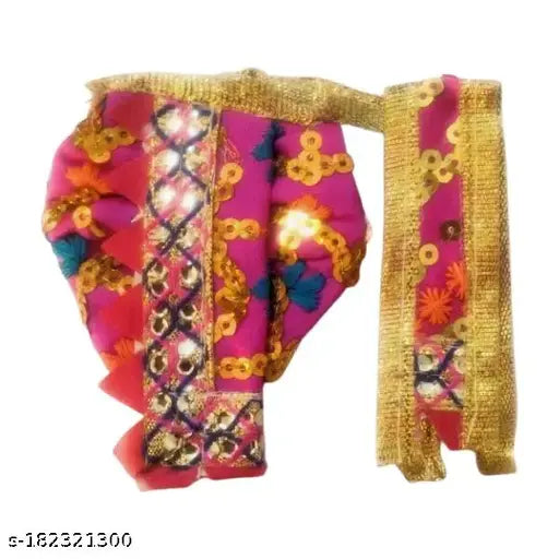 Ganesh Ji/ Ganapati Poshak For Ganesh Chaturthi For 3 Inch Size Idol