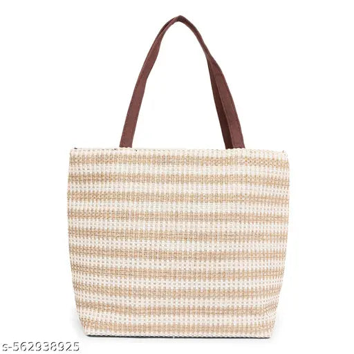 Designer Jute Handbag for Woman Shoulder Handbag for Woman College Hand Bag for Women