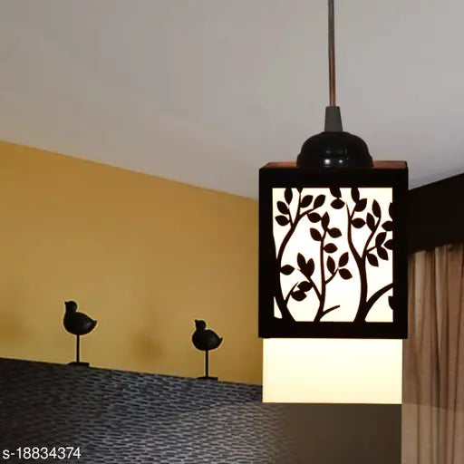 Gojeeva 3 Light  Creative Wooden Pendant Light. Lamp suitable for Living Room,Foyer,Bedroom,Hallway Pendants Ceiling Lamp