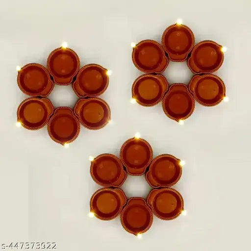 Water sensor diya | Candle| Pack of 6| For diwali & other festival