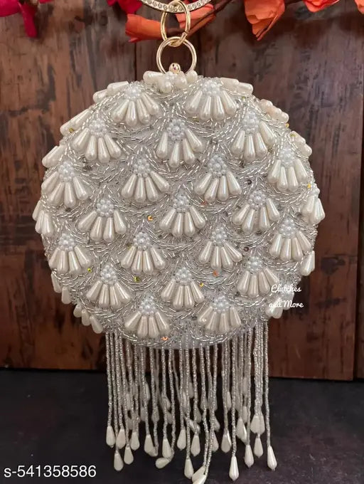 MaFs Beautiful Round Shape Clutches For Women's & Girl's