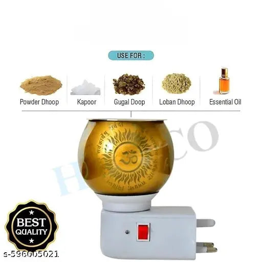 Spiritual LED Night Lamp with Ganesh & Om Symbol