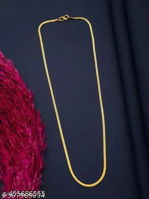 Gold-plated Plated Metal Chain For Men