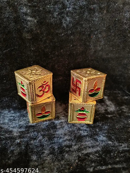 Agarbatti stand, 5 Holes Minakari Incense Stick Holder