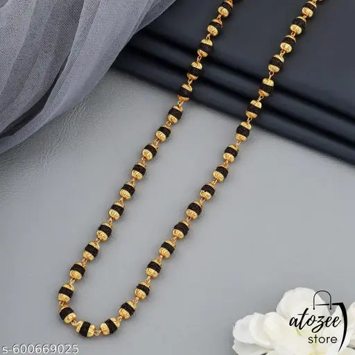 rudraksha mala | original rudraksha mala | rudraksha mala for men | rudraksha mala with golden beads |5 mukhi rudraksha mala