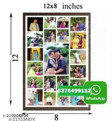 Customized Photo Frame With Your Photo (9X12 Inch, Acrylic Glass