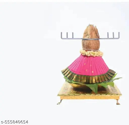 kin and tin varalakshmi puja decorative flower stand for kalash