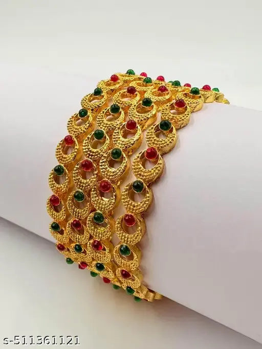Maya Moon Design Bangles Set