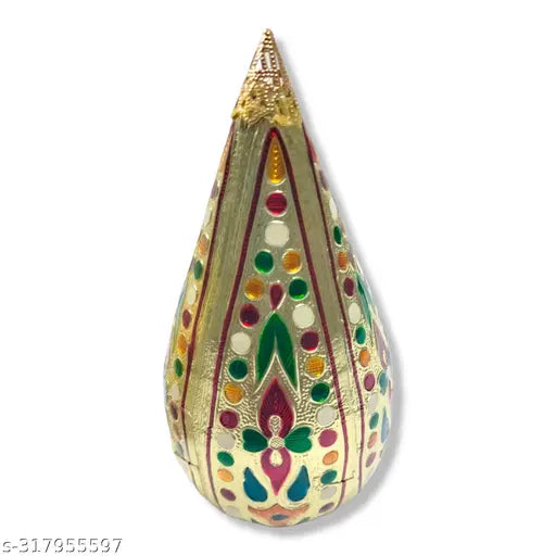 Meenakari Kalash Set For Home Decor For Pooja Kalash In Temple God Prayer And Also Wedding Pooja/Aluminum Meenakari Work Lota Kalash Set