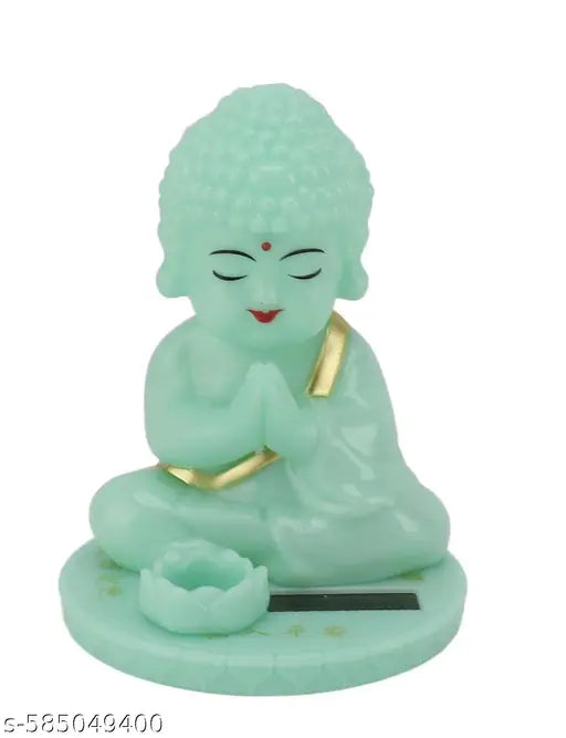 Solar Powered - Shaking Head Buddha for Home, Office & Restaurant Decoration