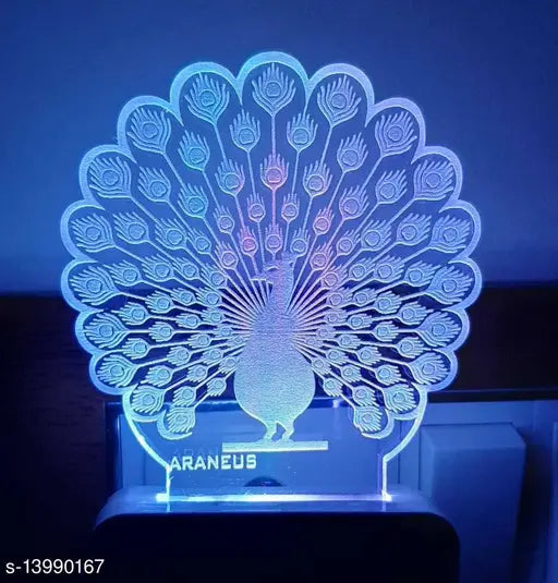 3D STYLISH Night Lamp with 7 Color Changing Light for Gift,for Bedroom,livingroom