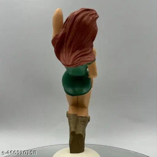 Green Doll Cans Holders And Doll Showpiece