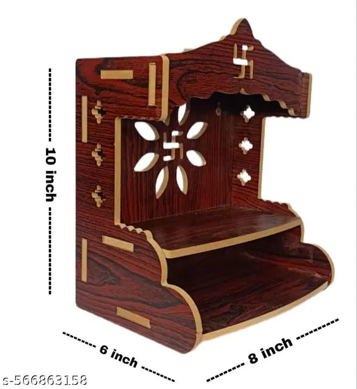 PREMIUM FOLDING MDF POOJA MANDIR