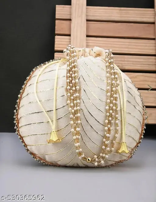 Premium Designed Embroidery Bridal Potli bags,potli purse for ladies,ethnic potli pouches for return gift traditional potli bags