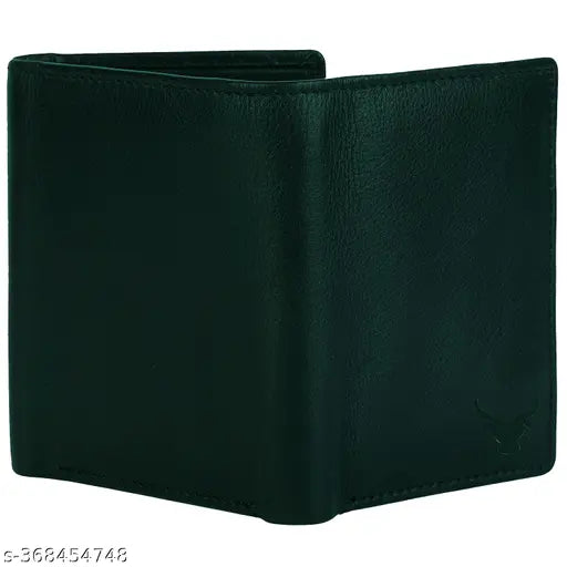 BUFFHIDE RFID Protected 100% Genuine Leather Gift Hamper For Men | Leather Wallet For Men's | Wallets Branded | Wallets For Men (Verdant) ,Leather wallet combo for men
