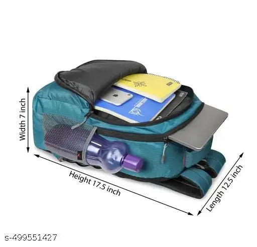 Stylish 35L Waterproof Laptop Backpack for Men & Women - Office, School, college, with free LED watch