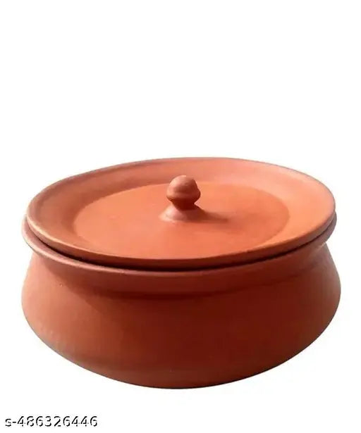 0.25L, 0.5L And 0.75L Clay 18cm Kadhai
