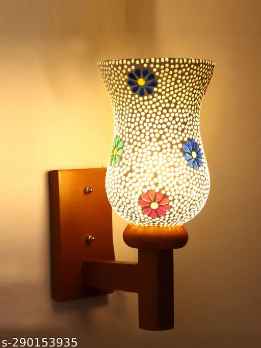 Colorful Designer Decorative Mosaic Wall Lamp's Combo Set For Concept Decoration light (With All Fitting And Fixtures)