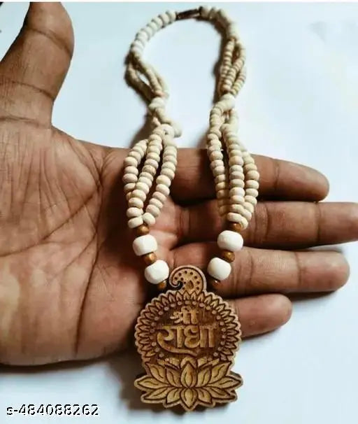 Shri Radha Tulsi mala pendate 3 lade 100% Tulsi mala