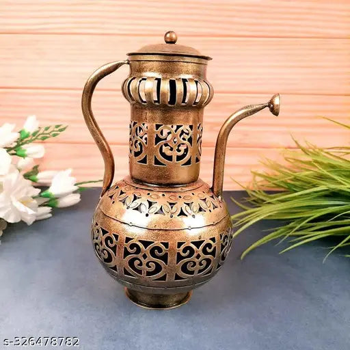 Surahi T-light Candle Holder|Incense Burner Unique Showpiece